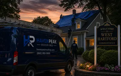 HavenPeak Roofing Emergency Roof Repair crew in Connecticut