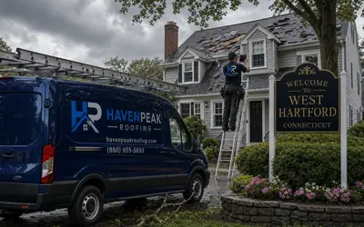 HavenPeak Roofing Storm or wind damage crew in Connecticut